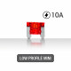 Automotive Blade-type Low-Profile MINI Fuse Automotive Blade-type Low-Profile MINI Fuse