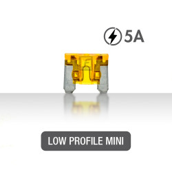 Automotive Blade-type Low-Profile MINI Fuse