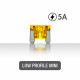 Automotive Blade-type Low-Profile MINI Fuse Automotive Blade-type Low-Profile MINI Fuse