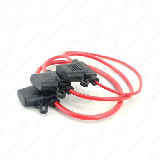 Water Proof Full Copper Wire Fuse Holder with ATO Fuse 10A, 30A, 40A Water Proof Full Copper Wire Fuse Holder with ATO Fuse 10A, 30A, 40A