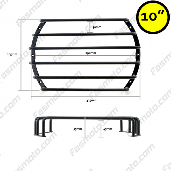 Car Subwoofer Metal Protective Grill Basket - Available in 8", 10", 12" and 15" sizes.