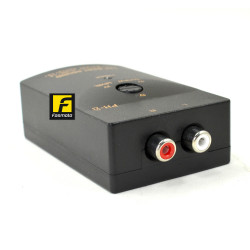 12VOLTS 2 Channel Adjustable Line Out Converter Speaker High Level Input to RCA Low Out