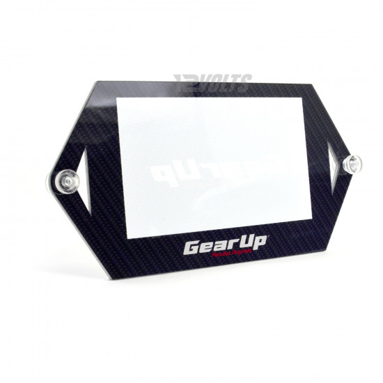 Perodua Gear Up Acrylic Road Tax Sticker Holder with Suction Pads Perodua Gear Up Acrylic Road Tax Sticker Holder with Suction Pads
