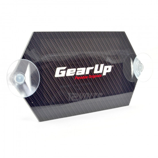 Perodua Gear Up Acrylic Road Tax Sticker Holder with Suction Pads Perodua Gear Up Acrylic Road Tax Sticker Holder with Suction Pads