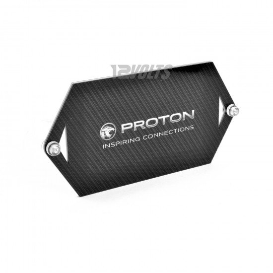 Proton Inspiring Connections Acrylic Road Tax Sticker Holder with Suction Pads Proton Inspiring Connections Acrylic Road Tax Sticker Holder with Suction Pads