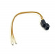Pure Copper OEM Speaker Wire Harness 25cm for After Market Speakers Installation on Toyota Vehicles (Type C) - 1 Pair