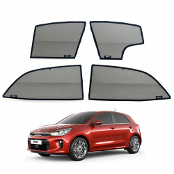 High Quality Made in Malaysia Magnetic Sun Shades for KIA RIO 2017-2020 (4 pcs)