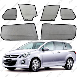 High Quality Made in Malaysia Magnetic Sun Shades for Mazda 8 2010-2020 (6 pcs)