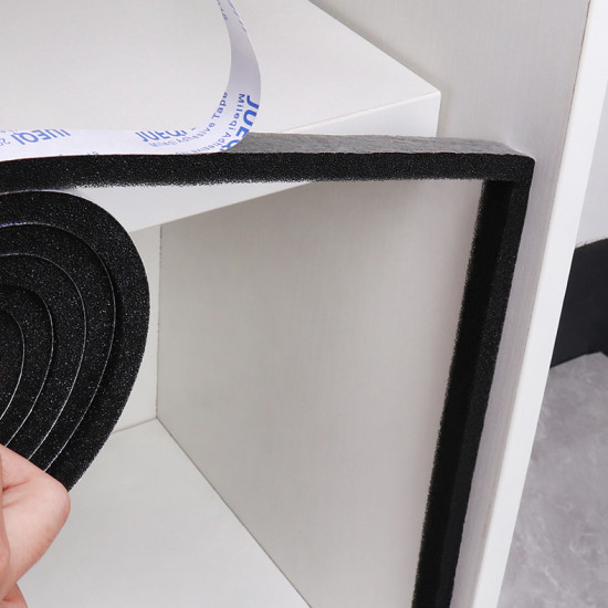 Low Density EVA Foam Tape for Speaker Sound Insulation and Absorption - 30mm (Width) 30mm (Thickness) 2m (Length)