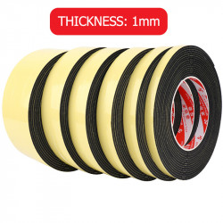 Single-sided EVA Foam Tapes for Sound Insulations - Thickness 1mm, Length 10m