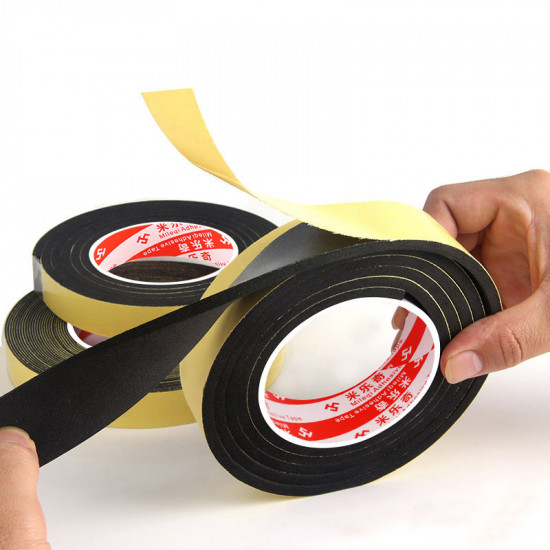 Single-sided EVA Foam Tapes for Sound Insulations - Thickness 1mm, Length 10m