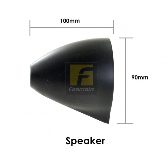 Car Tweeter (1.8") and Speaker (3.5") High Quality Plastic Stand Mount