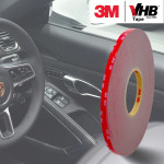 3M VHB 5608 (Very High Bonding) High Temperature Double Sided Tape 10mm width, 33 meter length