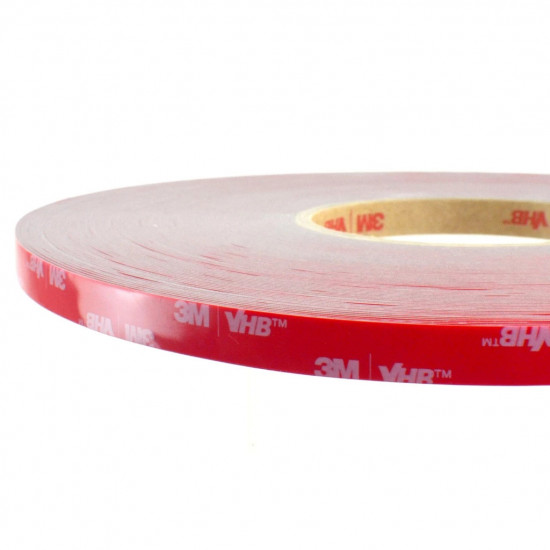 3M VHB 5608 (Very High Bonding) High Temperature Double Sided Tape 10mm width, 33 meter length