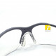 3M Light Vision 2 Protective Eyewear Goggle 11476-00000-10 Clear Anti-Fog Lens, Gray Frame, Lights