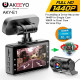 AKEEYO AKY-E1 2K/FHD 2 Channel Dash Cam Super Capacitor Vertical Flip 32GB Memory