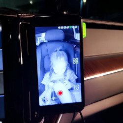 AKEEYO SMILE Car Baby Monitor Camera and Display with 64GB Memory Card