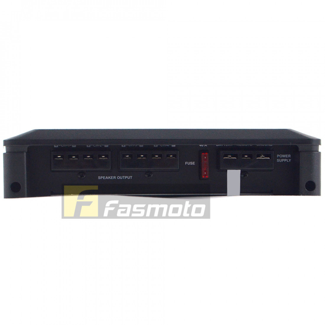Alpine Bbx-f1200, Amplificador De 4 Canales En Aff Audio Color Negro