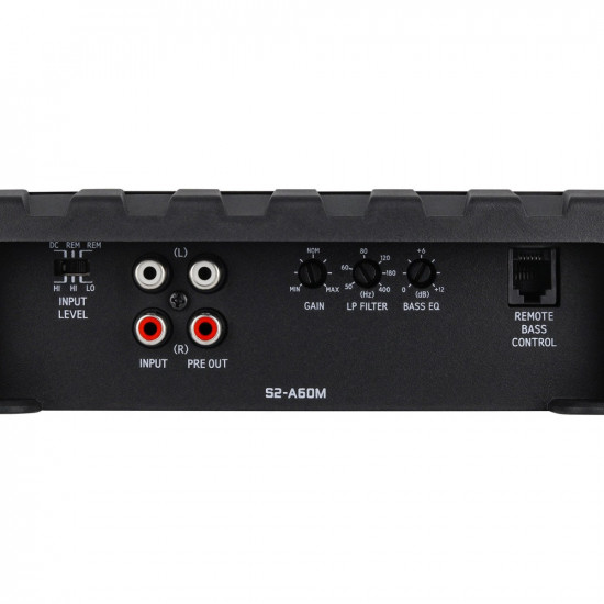 Alpine S2-A60M S-Series Mono Power Amplifier - RMS Power Ratings 1 x 600W @ 2 Ohms