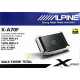 Alpine X-A70F X Series Class-D 4 Channel Amplifier 120W RMS x 4 at 4 ohms