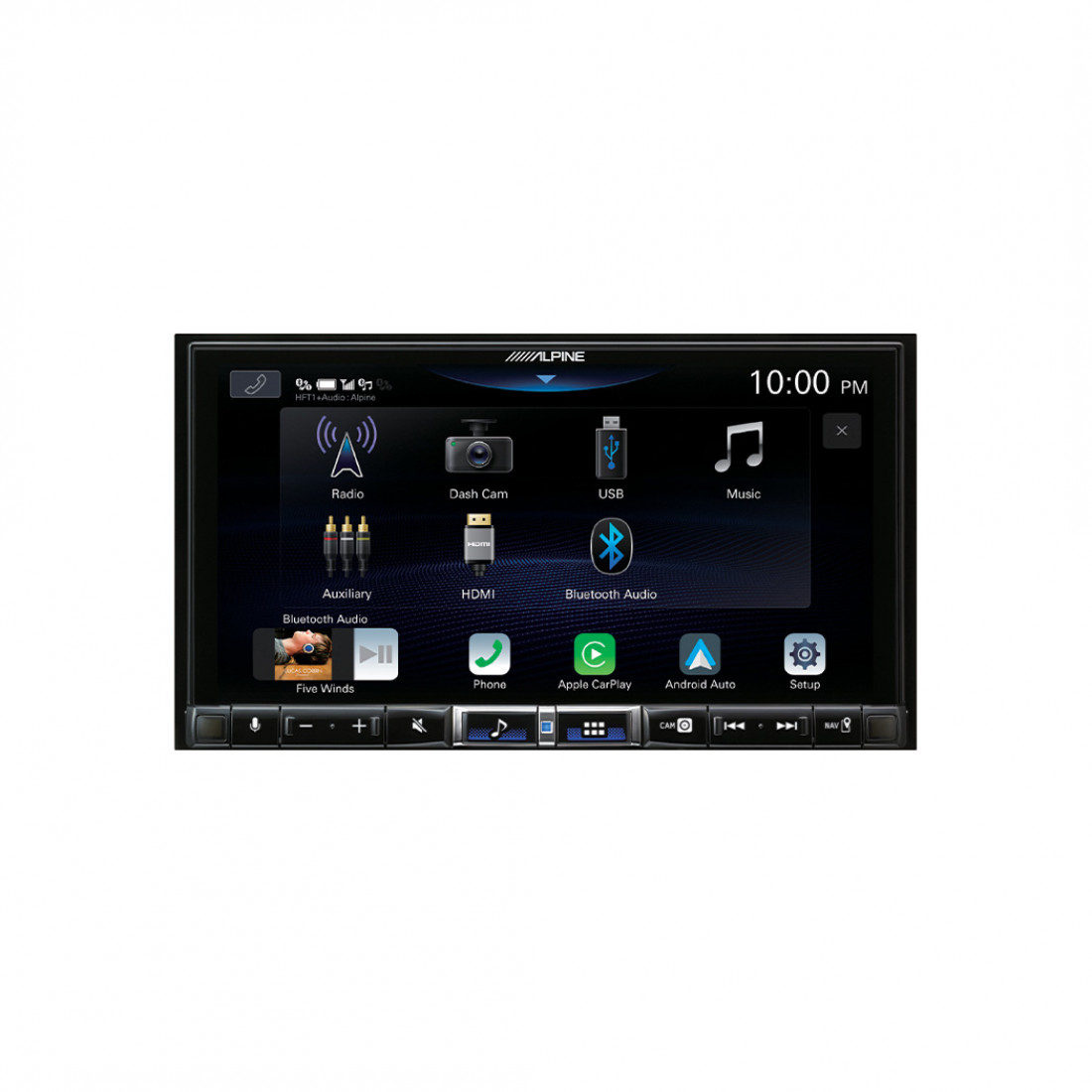 Malaysia Alpine iLX-507E 7-inch Wireless Apple CarPlay and Android Auto ...