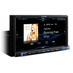 Alpine iLX-702D 7" Digital Media Station Apple CarPlay Android Auto (No DVD)