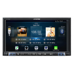 Alpine iLX-702D 7" Digital Media Station Apple CarPlay Android Auto (No DVD)