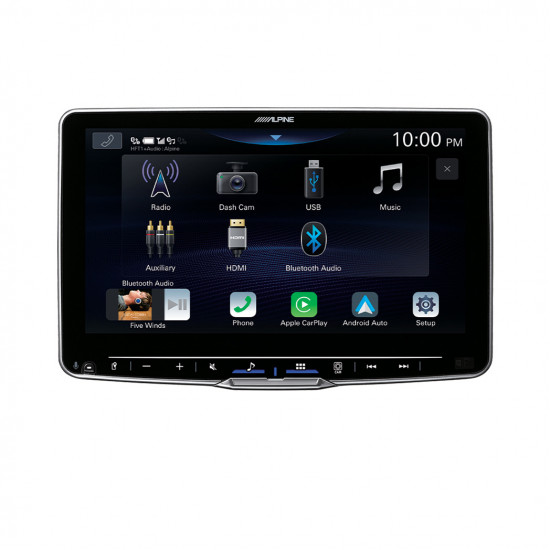 Alpine iLX-F509E 9" Digital Media Station Wireless Apple CarPlay Android Auto HDMI In/Out (No DVD)