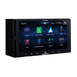 Alpine ILX-W670E 7" 2-DIN Digital Media Station Apple CarPlay Android Auto Bluetooth USB Aux-In (No DVD)