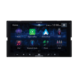 Alpine ILX-W670E 7" 2-DIN Digital Media Station Apple CarPlay Android Auto Bluetooth USB Aux-In (No DVD)