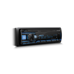 Alpine UTE-83EBT Single DIN Bluetooth USB Aux FLAC Car Stereo Receiver (No CD)