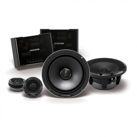 Alpine Status HDZ-65C 6.5 inch Hi-Res Audio 2-way Component Speaker 100W RMS 300W Peak Power Alpine Status HDZ-65C 6.5 inch Hi-Res Audio 2-way Component Speaker 100W RMS 300W Peak Power
