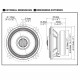 Alpine S2-S40 S Series Hi-Res Audio 4" (10cm) Coaxial 2-Way Speakers 55W RMS 140W Peak Power Alpine S2-S40 S Series Hi-Res Audio 4" (10cm) Coaxial 2-Way Speakers 55W RMS 140W Peak Power