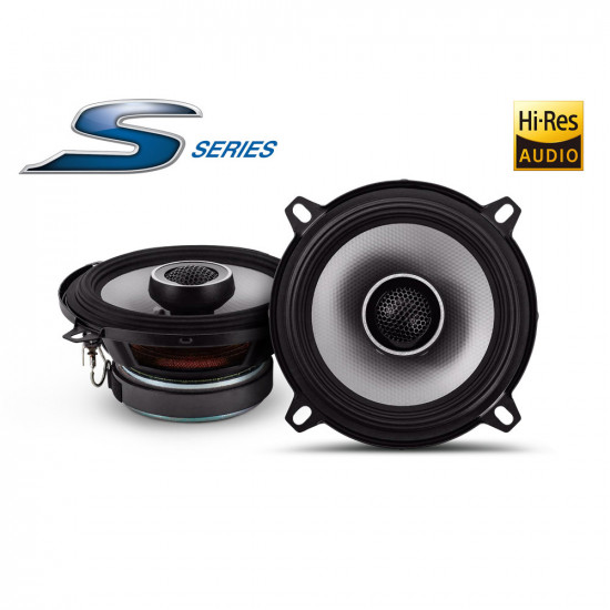 Alpine S2-S50 S Series Hi-Res Audio 5" (13cm) Coaxial 2-Way Speakers 55W RMS 170W Peak Power