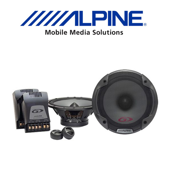 Alpine SPG-17CS Type-G 6.5 inch Type-G Car Component Speakers 70W RMS