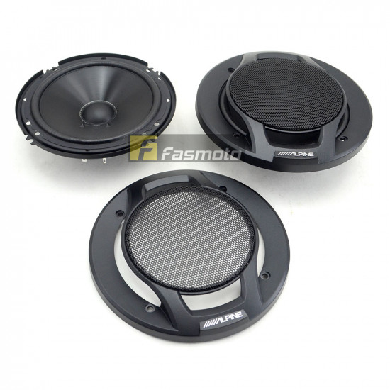 Alpine SPJ-161CS Type-J 6 inch 2 Way Component Car Speakers 50W RMS