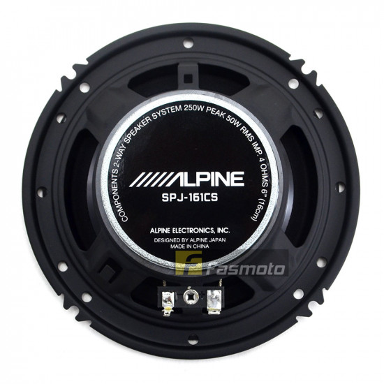 Alpine SPJ-161CS Type-J 6 inch 2 Way Component Car Speakers 50W RMS Alpine SPJ-161CS Type-J 6 inch 2 Way Component Car Speakers 50W RMS