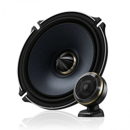 Alpine X-170S X-Premium 6.5" Hi Res Audio 2-Way Component Speakers 45W RMS