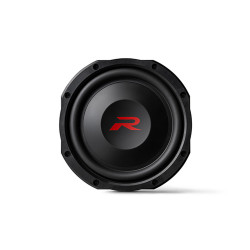 Alpine RS-W10D4 10-inch R-Series Shallow Subwoofer with Dual 4-Ohm Voice Coils 600W RMS 1800W Peak Power