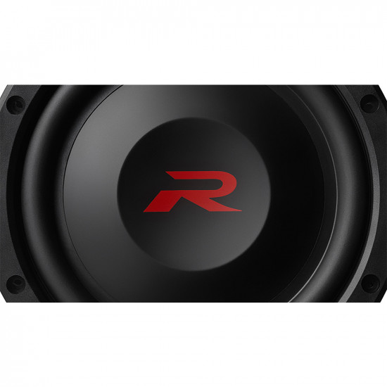 Alpine RS-W12D4 12-inch R-Series Shallow Subwoofer with Dual 4-Ohm Voice Coils 600W RMS 1800W Peak Power