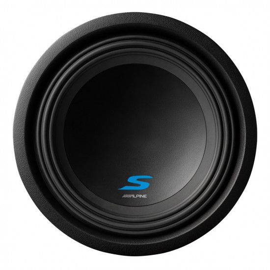 Alpine S-W12D2 S-Series 12 inch Subwoofer with Dual 2Ω+2Ω Voice Coils 600W RMS Alpine S-W12D2 S-Series 12 inch Subwoofer with Dual 2Ω+2Ω Voice Coils 600W RMS
