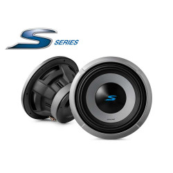Alpine S2-W10D2 S-Series 10 inch Subwoofer with Dual (2ohm + 2ohm) Voice Coils 600W RMS