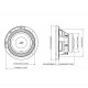 Alpine S2-W8D4 S-Series 8 inch Subwoofer with Dual 4 ohm Voice Coils 300WRMS Alpine S2-W8D4 S-Series 8 inch Subwoofer with Dual 4 ohm Voice Coils 300WRMS