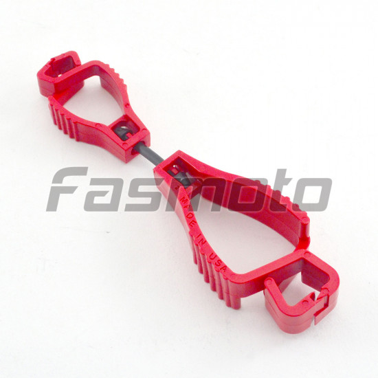 Glove Guard Glove Clip 5.4" Long Safety Breakaway Belt Loop Attachment Glove Guard Glove Clip 5.4" Long Safety Breakaway Belt Loop Attachment