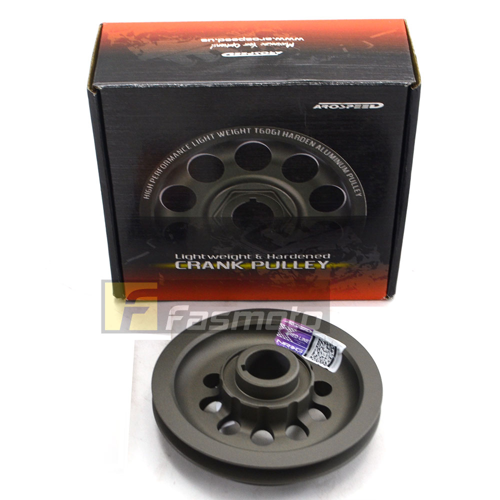 Arospeed Light Weight Hardened Crank Pulley for Perodua Kancil