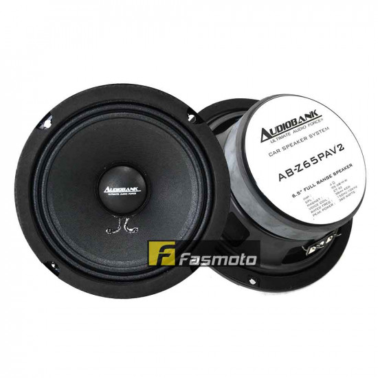 Audiobank AB-Z65PAV2 6.5" Mid Range Speakers 360W Peak
