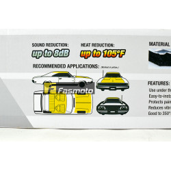 Audiobank 140cm x 100cm Under Hood & Headliner Heat & Sound Barrier (Sold per 1 Piece Mat)