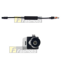 EU-08M BMW Volkswagen Mercedes-Benz OE Antenna Adapter with Booster (Male)