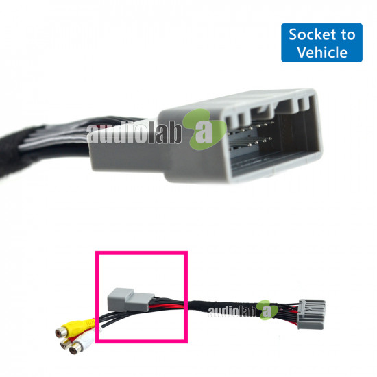 AL-161 Parking Bypass w/ Aux AV In for Honda City Jazz HR-V Factory Head Units AL-161 Parking Bypass w/ Aux AV In for Honda City Jazz HR-V Factory Head Units