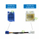 AL-86 Auxillary Input 6-PIN to 8-PIN Adapter Converter for Toyota OE Head Unit AL-86 Auxillary Input 6-PIN to 8-PIN Adapter Converter for Toyota OE Head Unit
